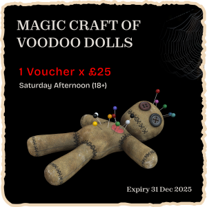 £25.000 Gift Voucher - Magic Craft Of Voodoo Dolls