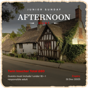 £60.00 Twin Voucher for Junior Sunday Afternoon Ghost Hunts